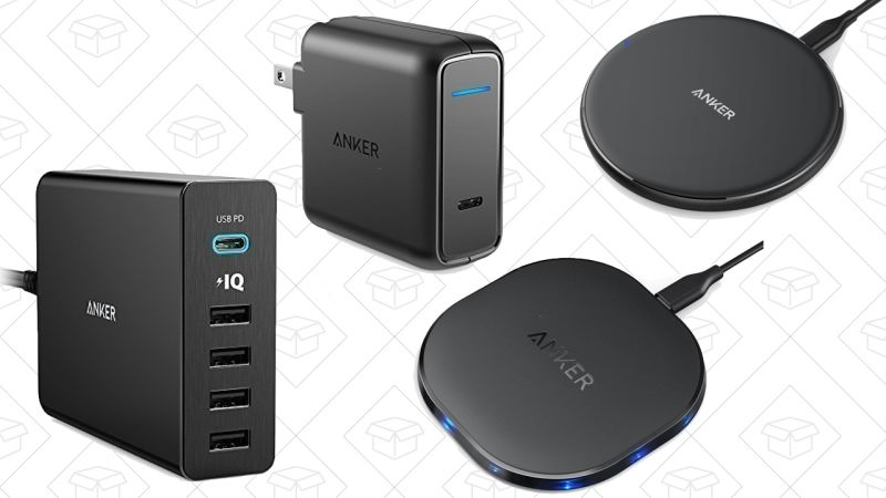 Anker 5W Qi Charger | $15 | AmazonAnker 10W Qi Charger | $17 | AmazonAnker 30W USB-C Wall Charger | $18 | AmazonAnker 5-Port USB-C Charging Hub | $33 | Amazon